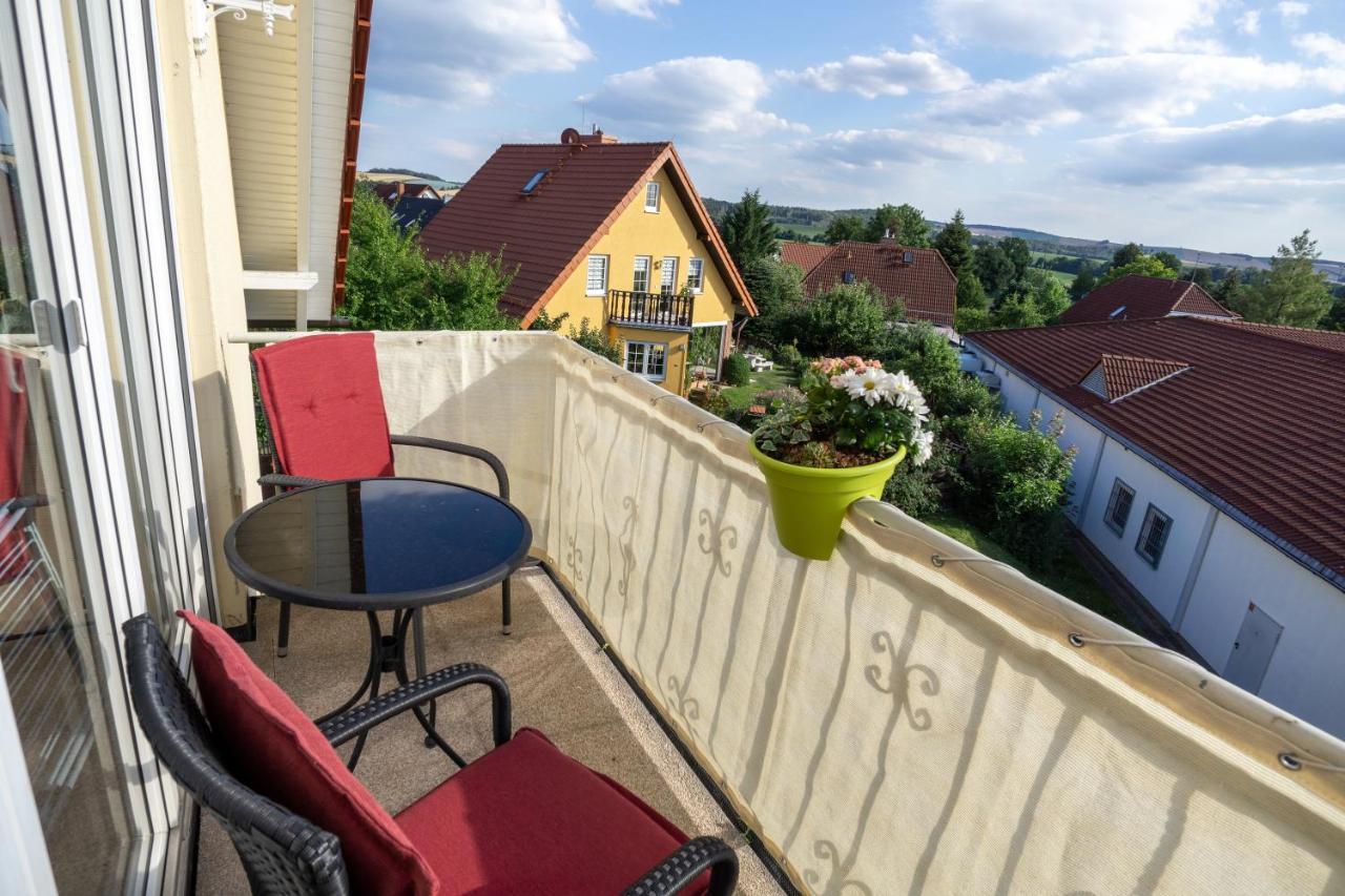 Schone Ferienwohnung In Der Sachsischen Schweiz Stolpen Bagian luar foto