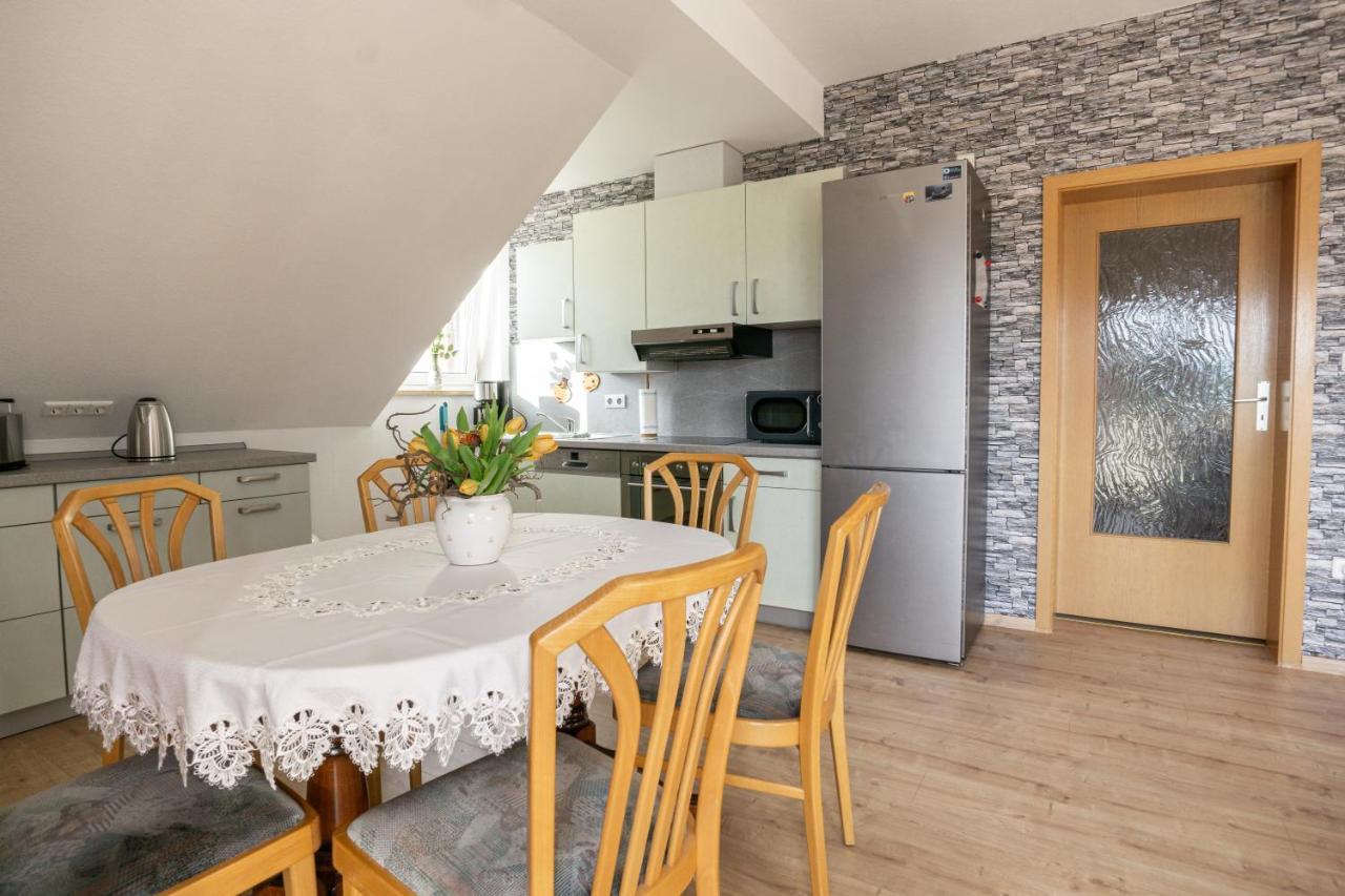 Schone Ferienwohnung In Der Sachsischen Schweiz Stolpen Bagian luar foto