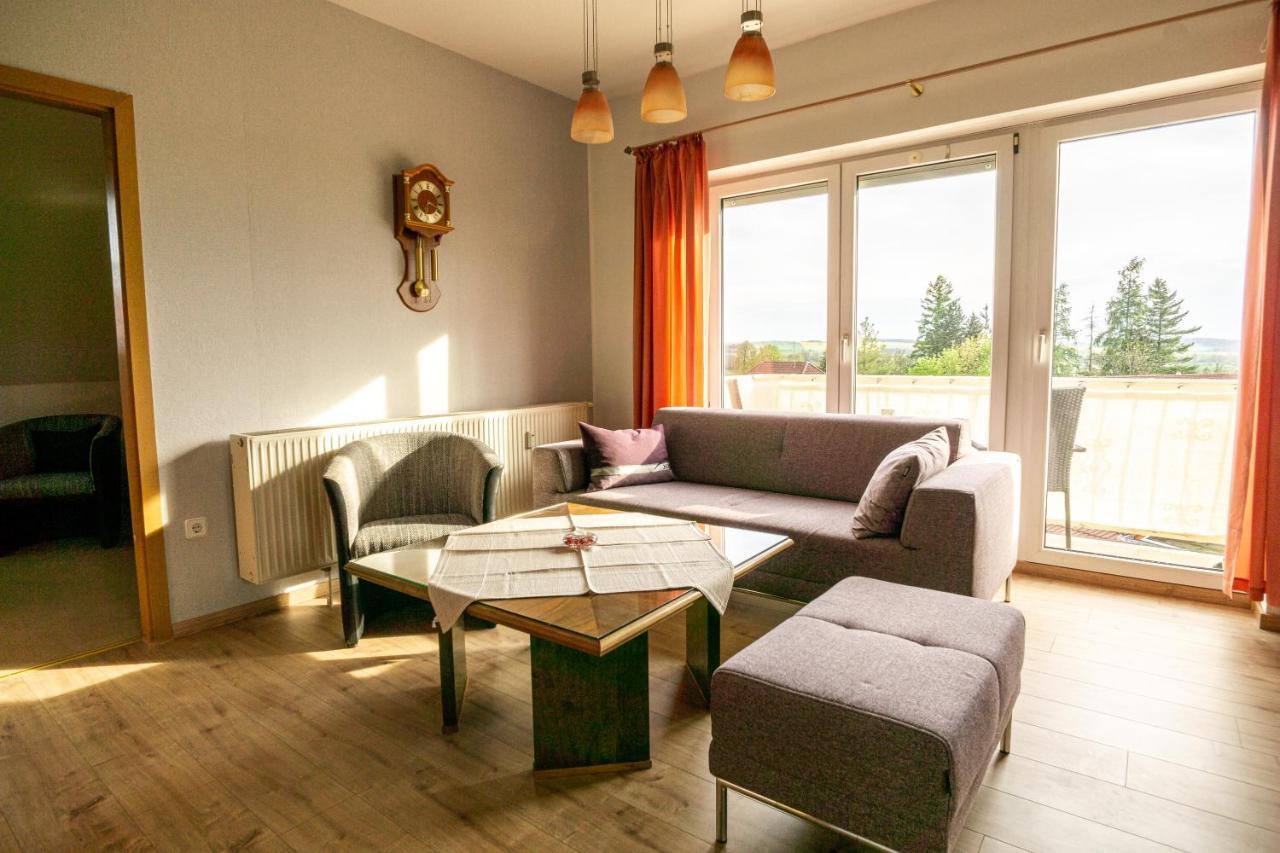 Schone Ferienwohnung In Der Sachsischen Schweiz Stolpen Bagian luar foto