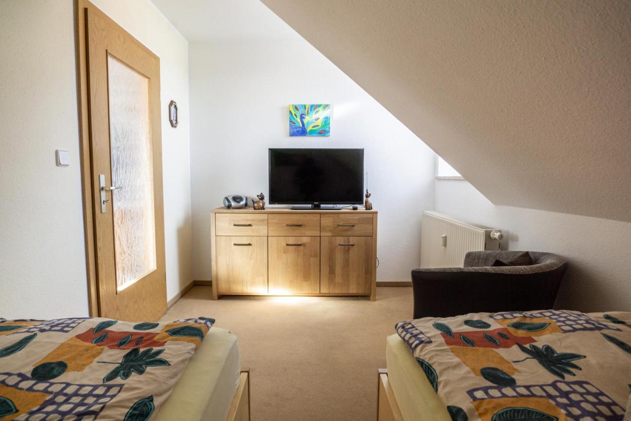 Schone Ferienwohnung In Der Sachsischen Schweiz Stolpen Bagian luar foto